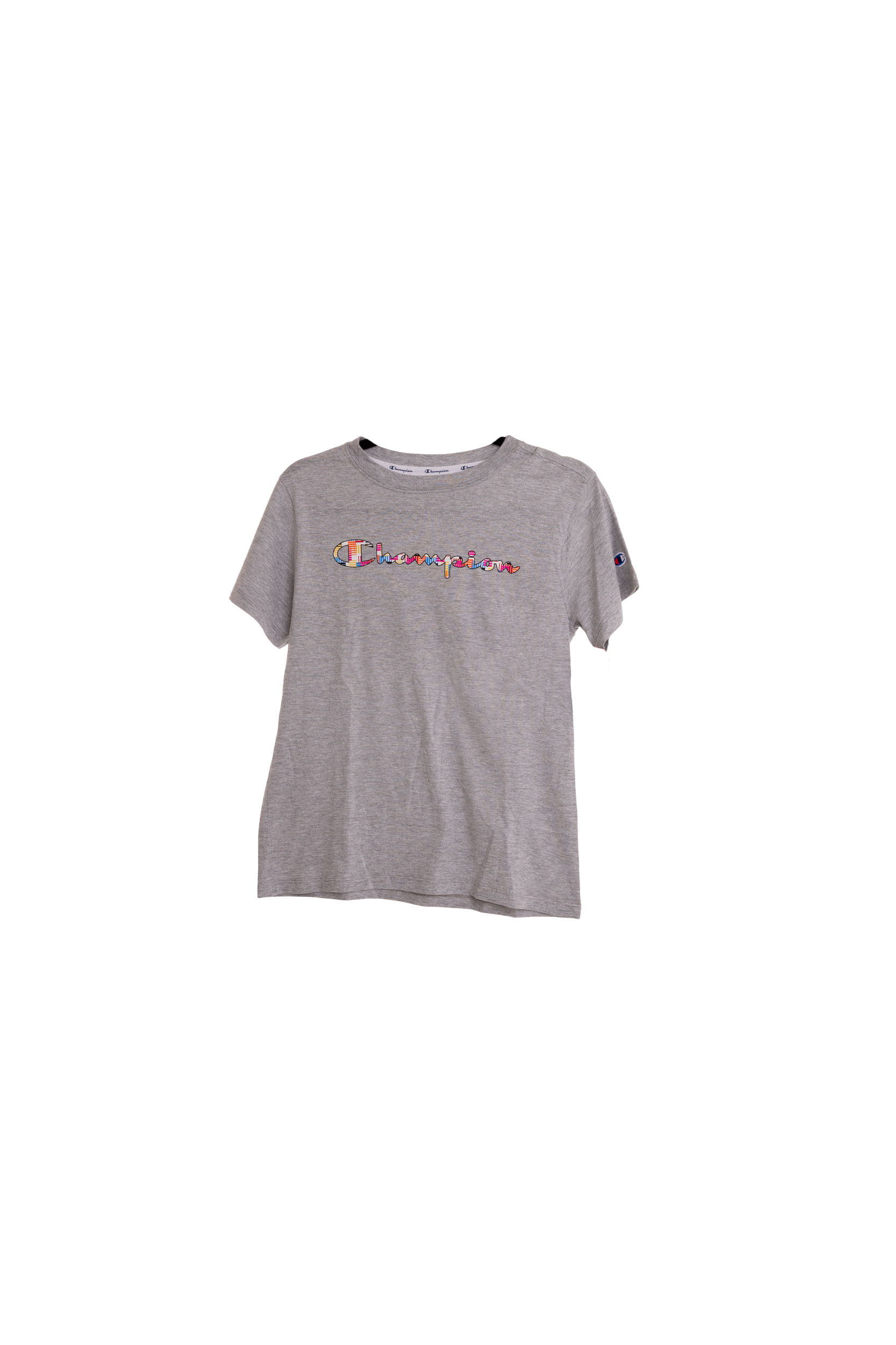 sin título-36 Remera Champion Gris Sin Cambio - Talle XS - Imagen 1